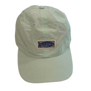 AFTCO Slideback Hat Blue OSFM Embroidered Logo Adjustable Vent Holes